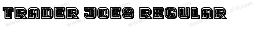 Trader Joes Regular字体转换